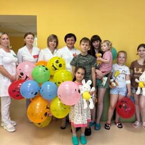 В Тамбовской областной детской клинической больнице отметили Международный день защиты детей
