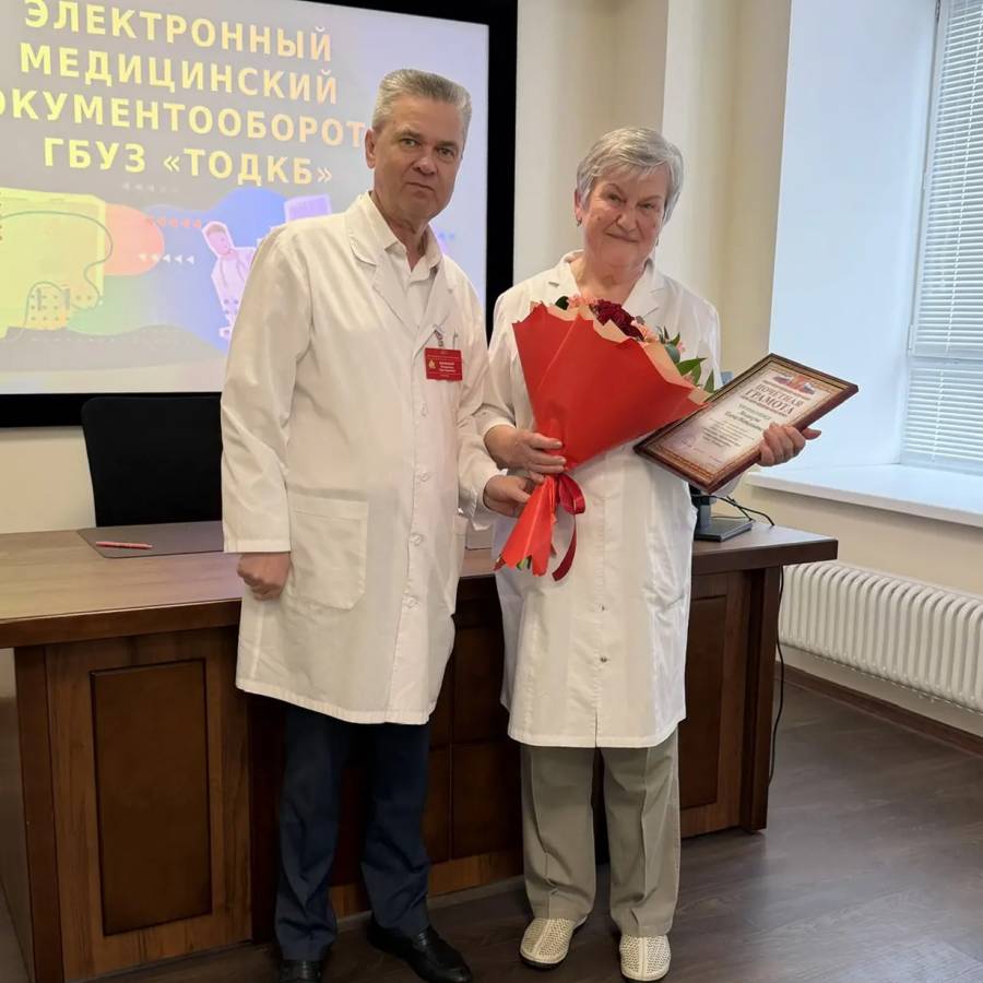 Юбилей заслуженного врача и наставника Маликовой Елены Витальевны.