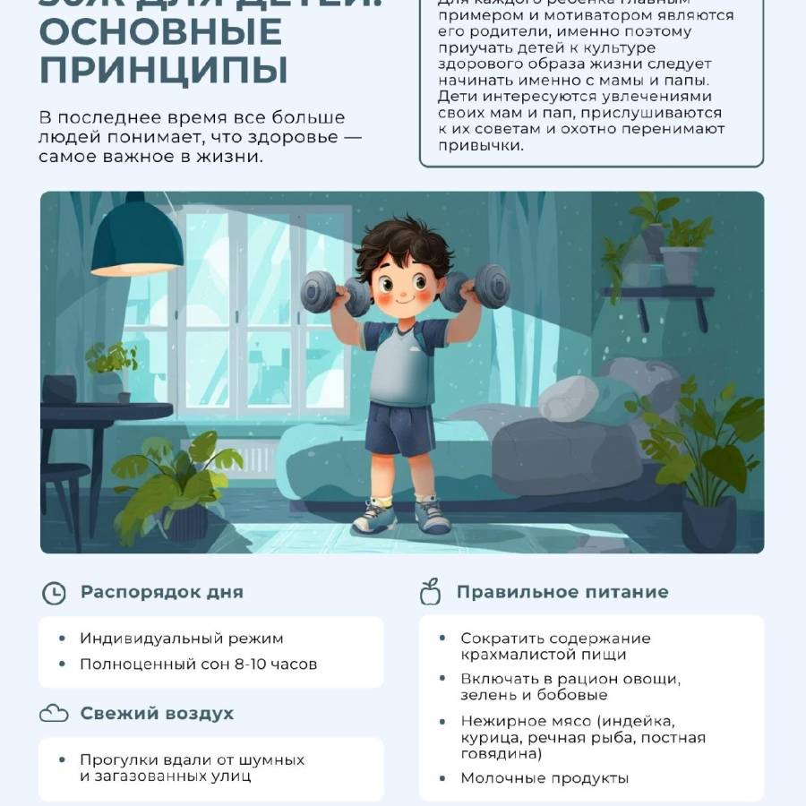 ЗОЖ для детей